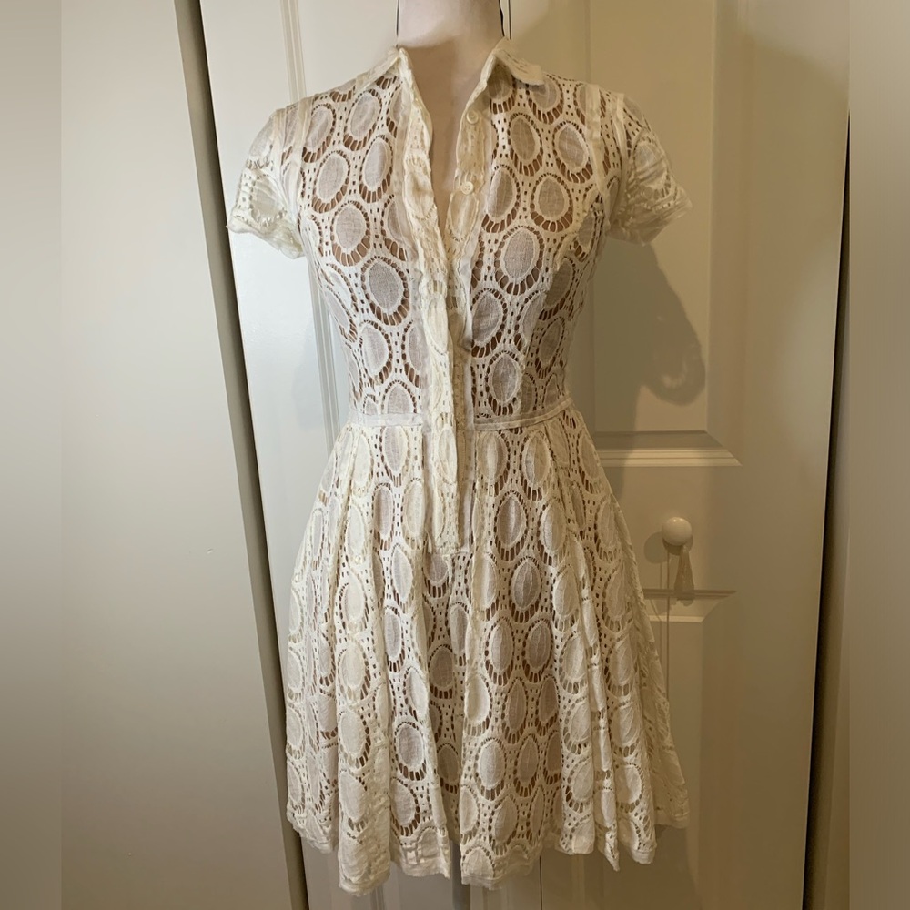 White Lace Dress ASO Lemon Breeland